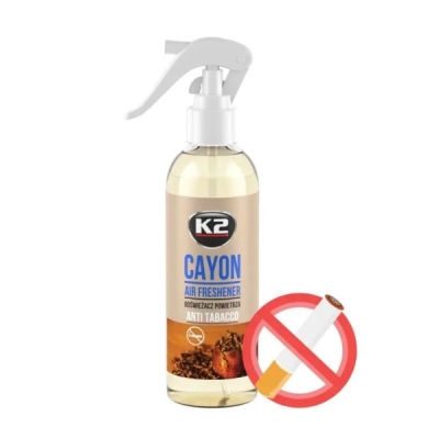 K2 - Osviežovač vzduchu CAYON ANTI TABACCO 250ml
