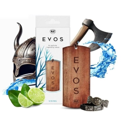K2 - Drevený prívesok s vôňou EVOS VIKING
