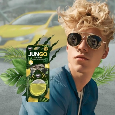 K2 - Prívesok s vôňou JUNGO CITRUS