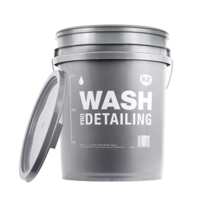 K2 - Šedé detailingové vedro „WASH“ 20L