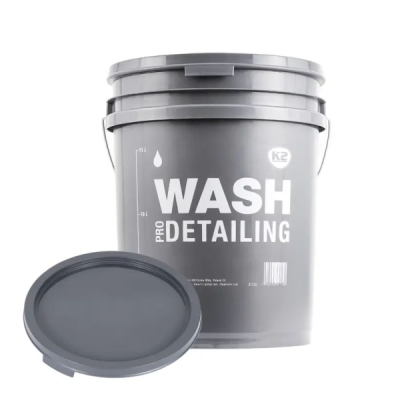 K2 - Šedé detailingové vedro „WASH“ 20L