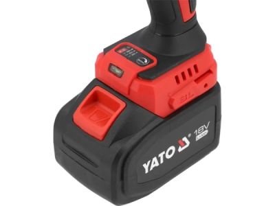 Yato - Rázový uťahovač 3/4" 2400Nm s AKU 6Ah