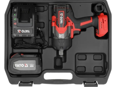 Yato - Rázový uťahovač 3/4" 2400Nm s AKU 6Ah