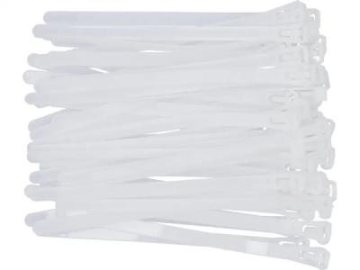 Yato - Páska sťahovacia biela rozpínacia 200x4.8mm 100ks
