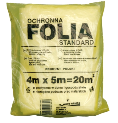 Vorel odolná ochranná fólia 4×5 m