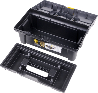Vorel - Box na náradie plastový 20" 2 zámky šedé veko 50cm