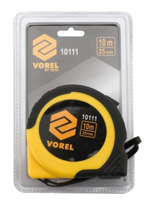 Vorel zvinovací meter žlto-čierny 2 m×16 mm