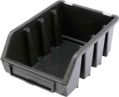 Vorel skladovací box čierny S 116×161×75 mm
