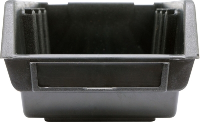 Vorel skladovací box čierny S 116×161×75 mm