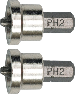 Vorel bity PH2 s hĺbkovým dorazom, 2 ks