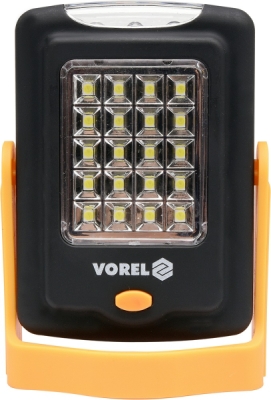 Vorel otočná ručná lampa 20+3 LED