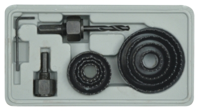 Vorel vykružovacie korunky do dreva 19–64 mm, 11 ks