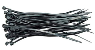 Vorel sťahovacie pásky 100×2,5 mm čierne 100 ks