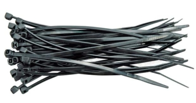 Vorel sťahovacie pásky 280×4,8 mm čierne 100 ks