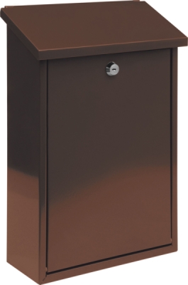 Vorel poštová schránka 400×250×100 mm - hnedá