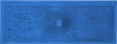 Vorel plastové škárovacie hladidlo s gumou 260×95 mm