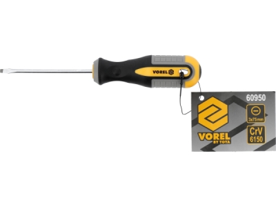 Vorel - Skrutkovač plochý 3x75mm