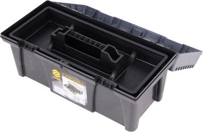 Vorel - Box na náradie plastový 20" 2 zámky šedé veko 50cm