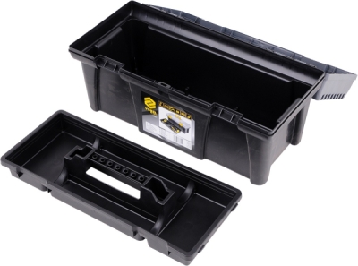 Vorel - Box na náradie plastový 20" 2 zámky šedé veko 50cm