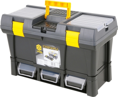 Vorel - Box na náradie plastový 20" + 3x zásuvka