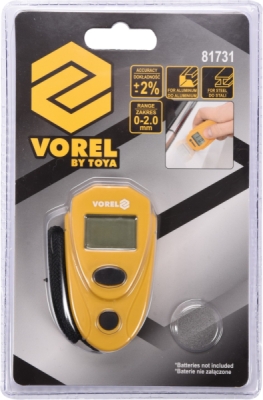 Vorel - Tester hrúbky laku