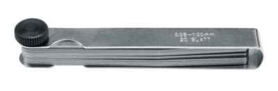 Vorel - Mierka na škáry 0,05 - 1,00mm 20ks
