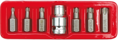 Vorel súprava bitov Torx T25–T55, 7 ks