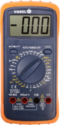 Vorel univerzálny digitálny multimeter