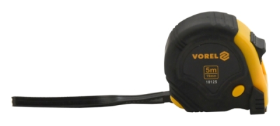 Vorel zvinovací meter žlto-čierny 5 m×19 mm