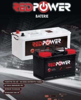 RED POWER-BANNER autobatéria RP60EFB 12V 60Ah 580A EFB P+