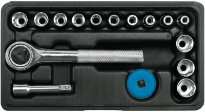 Vorel - Gola sada 1/4" 16ks