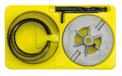 Vorel vykružovacie korunky 60–95 mm, súprava 8 ks