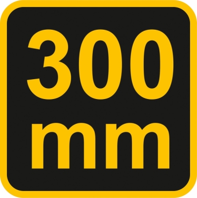 Vorel nastaviteľný kľúč 300 mm, rukoväť s návlekom