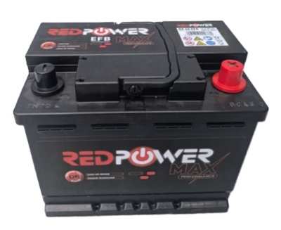 RED POWER-BANNER autobatéria RP60EFB 12V 60Ah 580A EFB P+