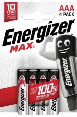 ENERGIZER - Tužková baréria MAX AAA LR03 E92 4ks