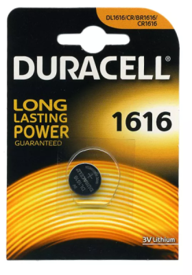 BATERIA DURACELL DL1616 CR1616 B1 1ks