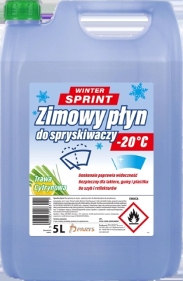 SPRINT - Zimná zmes do ostrekovača Citrón -20 °C 5L