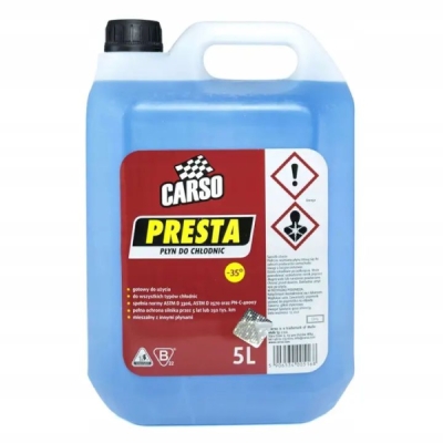 Carso - Chadiaca kvapalina PRESTA modrá -35 °C 5L