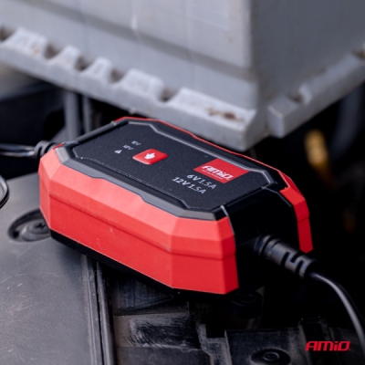 AMIO - Digitálna nabíjačka AGM GEL STD LFP MAX 1.5A 6V 12V