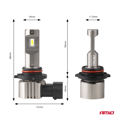 AMiO - LED žiarovky hlavného svietenia Séria H25 CANBUS HB4 9006 12V 31W
