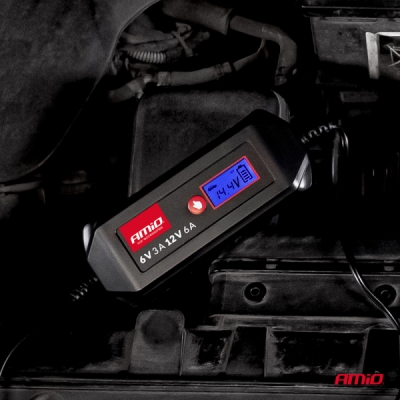 AMiO - Nabíjačka digitálna STD GEL AGM WET MAX 6A 6/12V