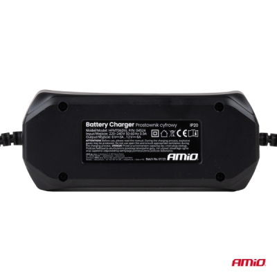 AMiO - Nabíjačka digitálna STD GEL AGM WET MAX 6A 6/12V