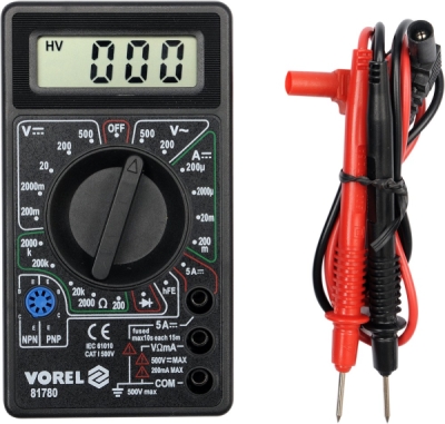 Vorel - Multimeter digitálny