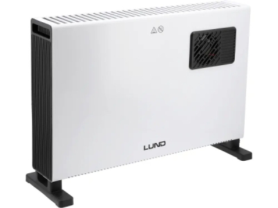 LUND - Konvektorový ohrievač biely 2000W