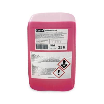 CARFIT - Nemrznúca zmes červená (G12) -72°C 25L (koncentrát)