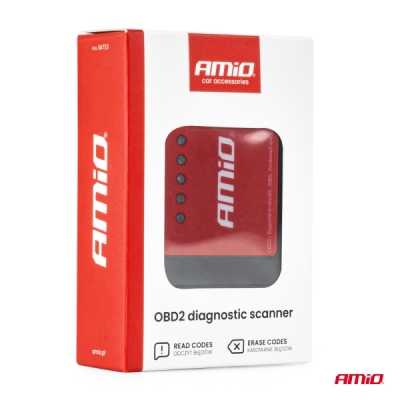 AMIO - Diagnostické rozhranie skenera OBD2 BT XL