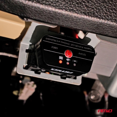 AMIO - Diagnostické rozhranie testera skenera OBD2 BT PIC25K80 DC24K