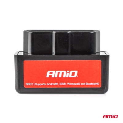 AMIO - Diagnostické rozhranie skenera a testera OBD2 BT mini