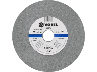 Vorel kotúč do stolovej brúsky 200×32×30 mm, jemný