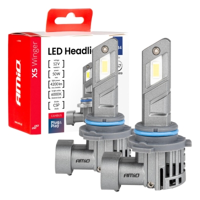 AMiO - LED žiarovky X5-series WINGER HB4 6000K max 50W